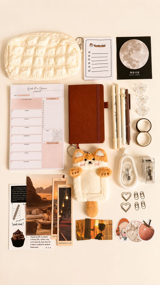 Coffee Productive Work & Study Girl Set