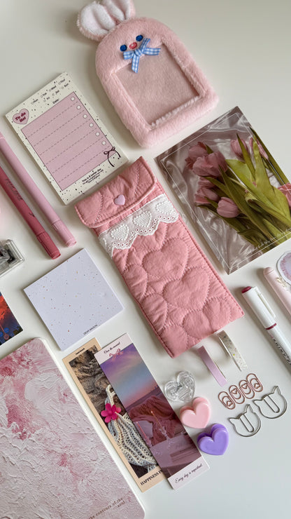 Pinky Productive Work & Study Girl Set