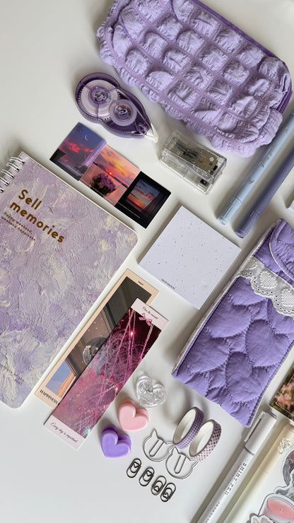 Violet Productive Work & Study Girl Set