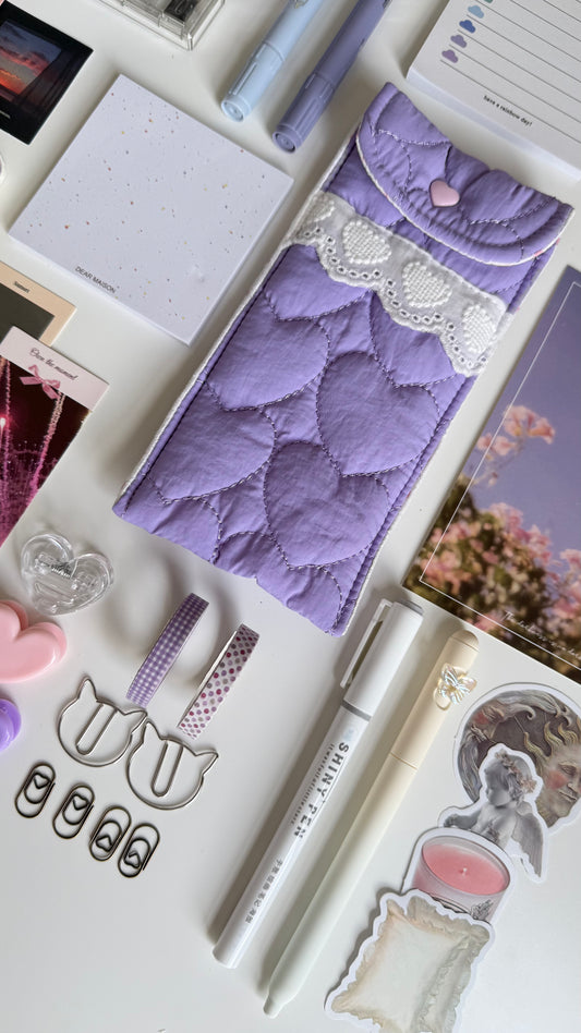 Violet Productive Work & Study Girl Set