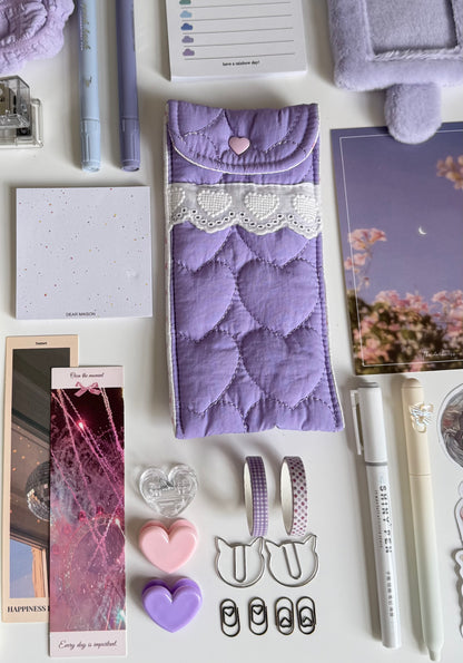 Violet Productive Work & Study Girl Set