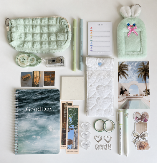 Matcha Productive Work & Study Girl Set