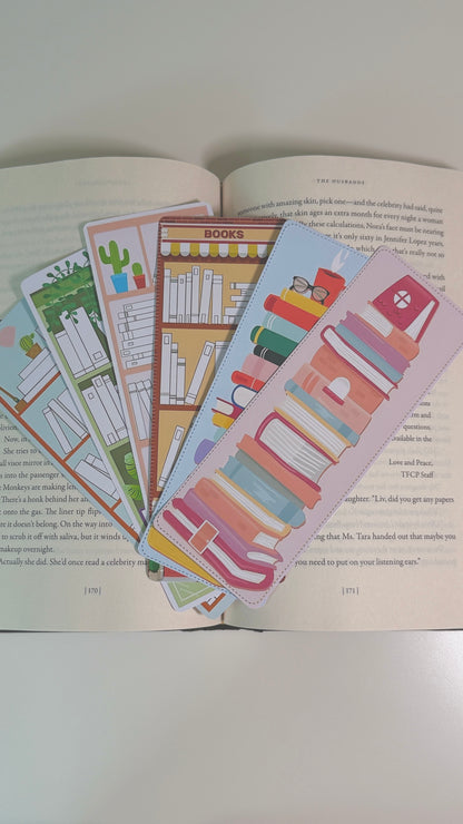 Fun Bookmark Set for Reading & Journals