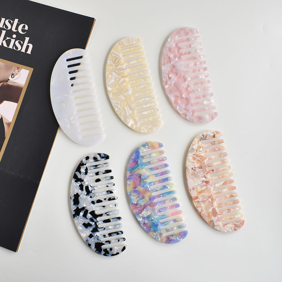 Acrylic Hair Comb | Girly Hair Accessory for Any Occasion